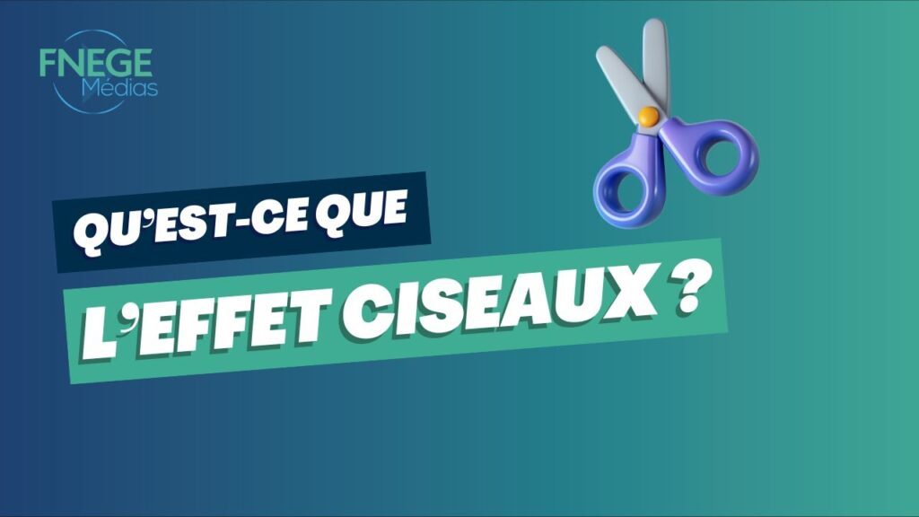 YouTube Thumbnail - What is the scissor effect? - FNEGE MEDIAS